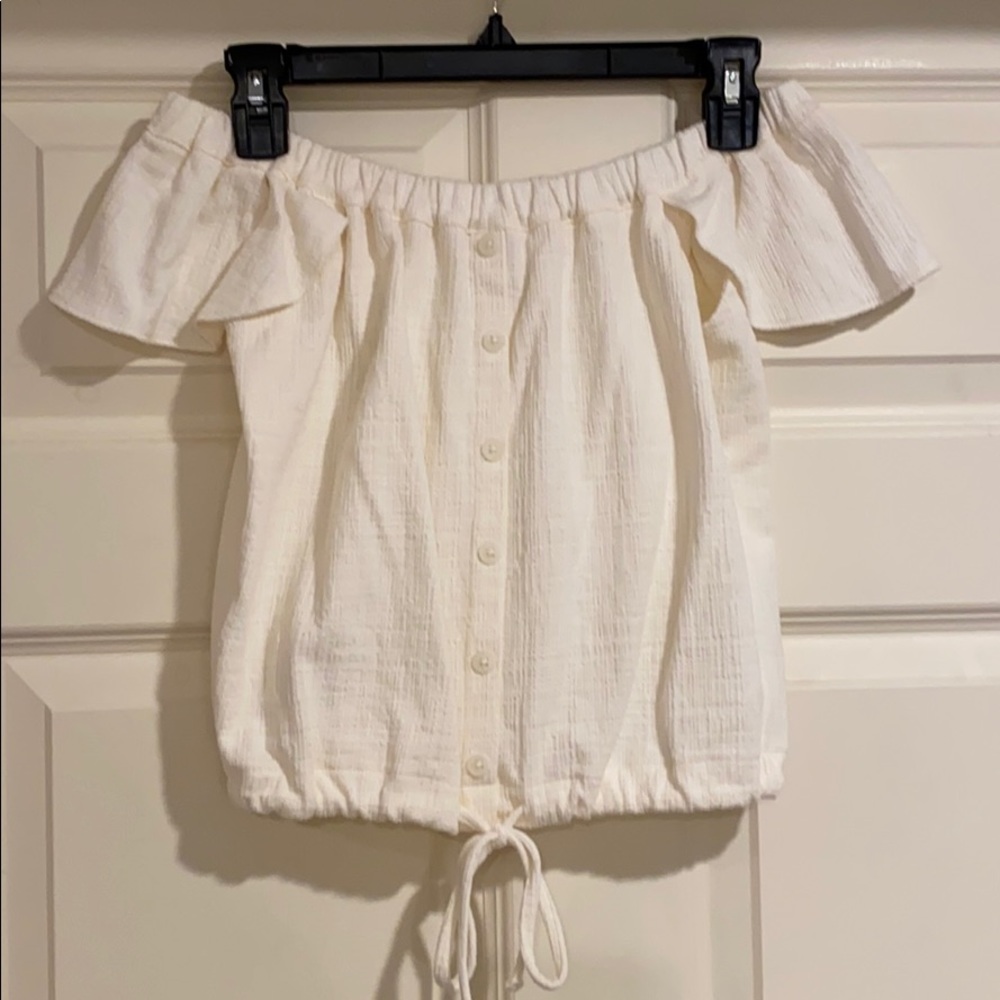 Madewell Off the Shoulder Top